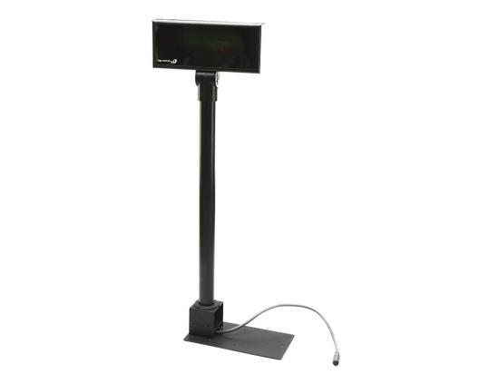 Logic Controls PD3000U-BK Customer Display with Mounting Pole