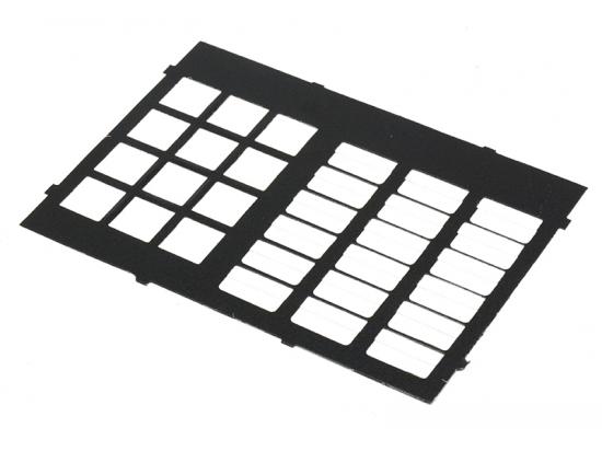 Executone Isoetec Medley Model 18 Plastic Overlay DESI (Black)