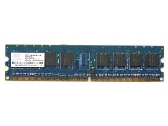 Nanya 512MB DDR2 533MHz (PC2-4200U) Desktop Memory (NT512T64U88A0BY-37B) Nanya 512MB DDR2 533MHz (PC2-4200U) Desktop Memory (NT512T64U88A0BY-37B)