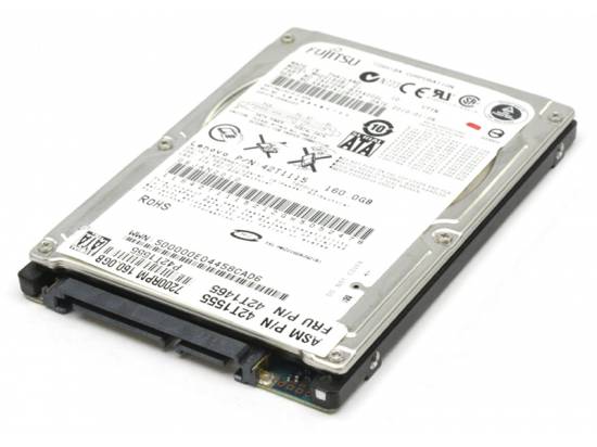 Lenovo 160GB 7200 RPM 2.5" SATA Hard Disk Drive HDD (42T1115)