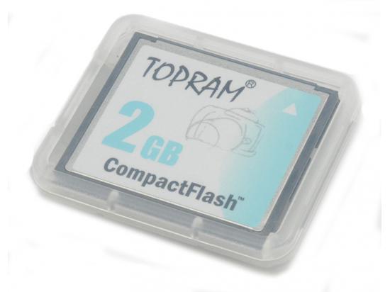 TopRam 2GB Compact Flash Memory Card 