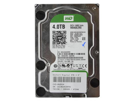 Western Digital 4TB 5400 RPM 3.5" SATA Hard Disk Drive HDD (WD40EZRX) Western Digital 4TB 5400 RPM 3.5" SATA Hard Disk Drive HDD (WD40EZRX)
