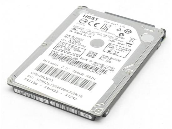 Hitachi 750GB 2.5" SATA Hard Disk Drive (TS7SAD750)