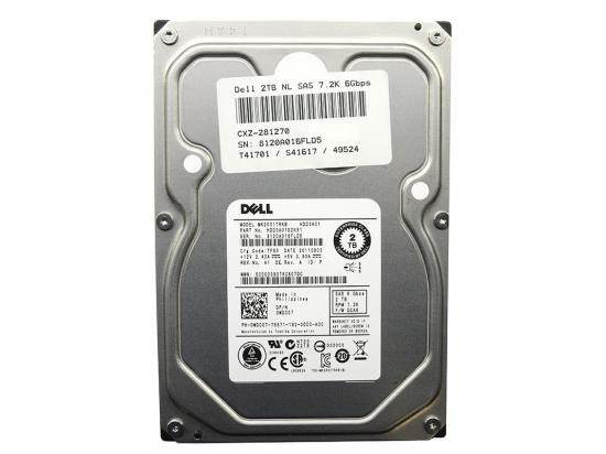 Dell 2TB 7200RPM 3.5" SAS Hard Disc Drive HDD (MK2001TRKB) Dell 2TB 7200RPM 3.5" SAS Hard Disc Drive HDD (MK2001TRKB)