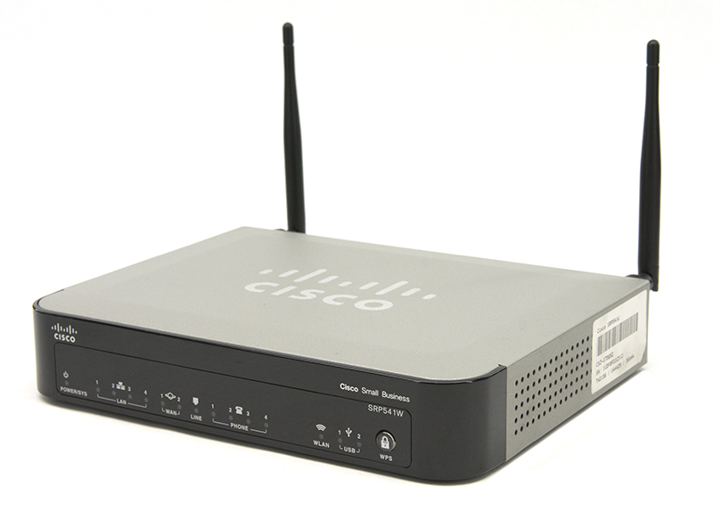 Palads indenlandske protest Cisco SRP541W 4-Port 10/100/1000 Wireless Router