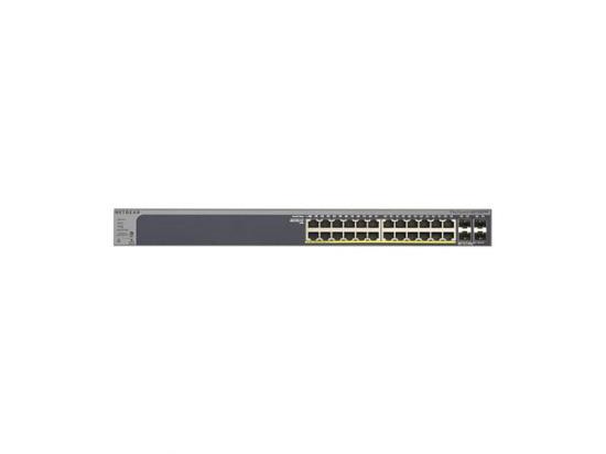 Netgear  Prosafe GS728TP 24-Port 10/100/1000 PoE Rackmount Smart Switch - Grade A