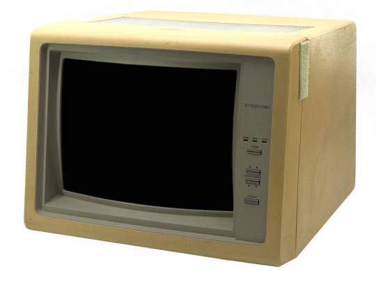 Sysdyne 14" Color/Green/Amber Video Display