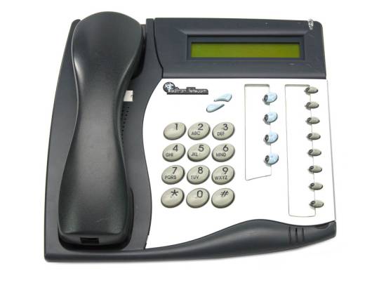Tadiran Coral Flexset 120D Charcoal Display Phone - Silver Face - Grade B Tadiran Coral Flexset 120D Charcoal Display Phone - Silver Face - Grade B