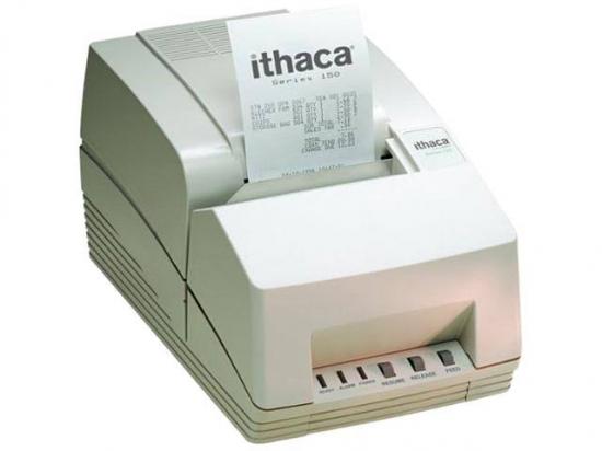 Ithaca Series 150 152-P Parallel Dot Matrix Impact Receipt Printer - White