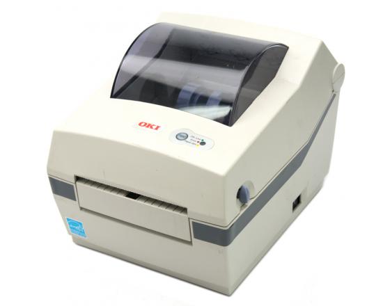 Okidata LD620D Monochrome Serial Parallel USB Thermal Label Printer (MPC-555010060-00) - White