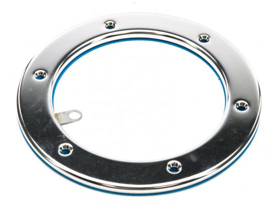 Pentair 05166-0004 Trim Ring Stainless Steel with Gasket 07-581