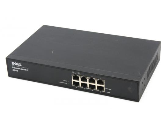 Dell PowerConnect 2808 8-Port 10/100/1000 Managed Switch