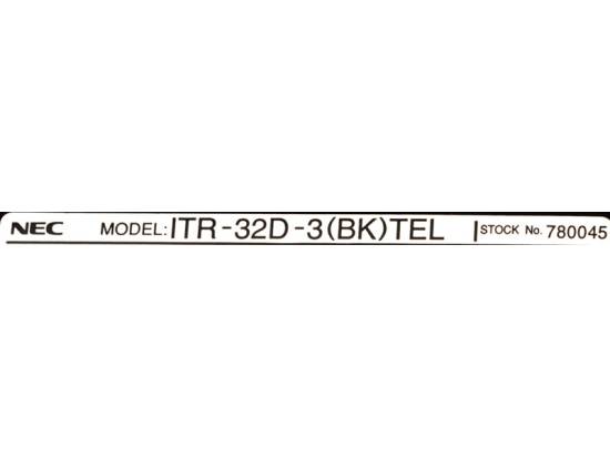 NEC ITR-32D-3 BLACK TEL Series IP Phone Electra Elite (780045) NEC ITR-32D-3 BLACK TEL Series IP Phone Electra Elite (780045)