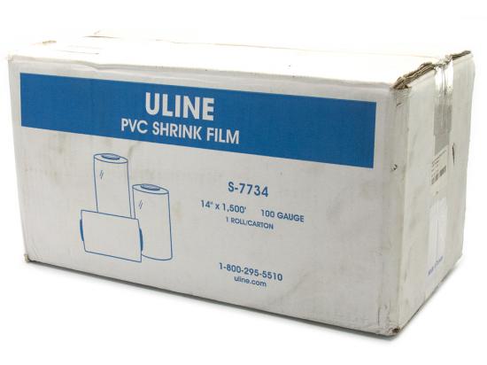 Uline PVC Shrink Film S-7734 14" x 1,500' 100 Gauge