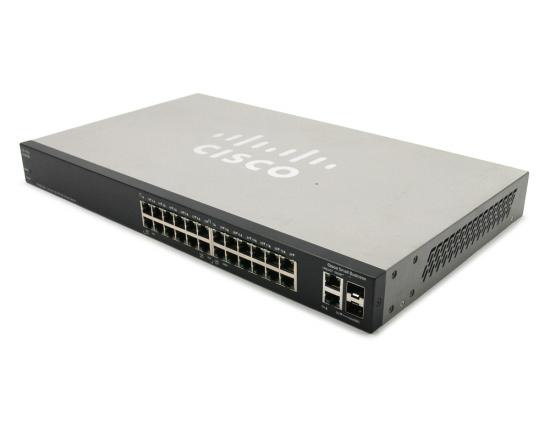 Cisco SF200-24P 24-Port RJ-45 10/100 PoE Smart Switch