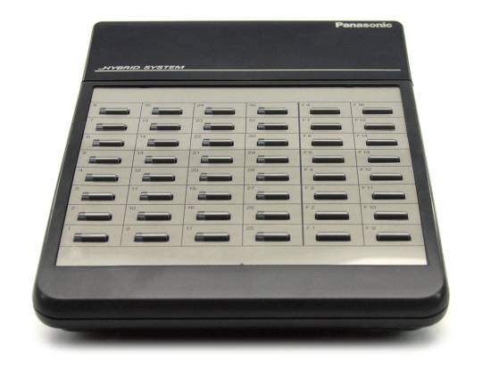 Panasonic Advanced Hybrid KX-T7040-B Black Noir 48-Button DSS BLF Console Panasonic Advanced Hybrid KX-T7040-B Black Noir 48-Button DSS BLF Console