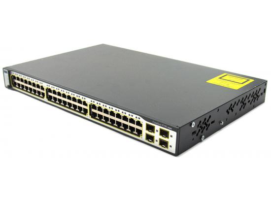 Cisco Catalyst WS-C3750-48TS-S 48-Port 10/100 Ethernet Switch - Refurbished