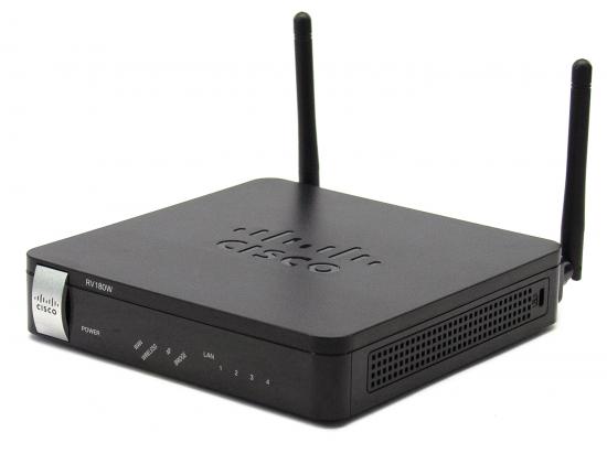 Cisco RV180W-A-K9-NA 4-Port 10/100/1000 VPN Wireless Router