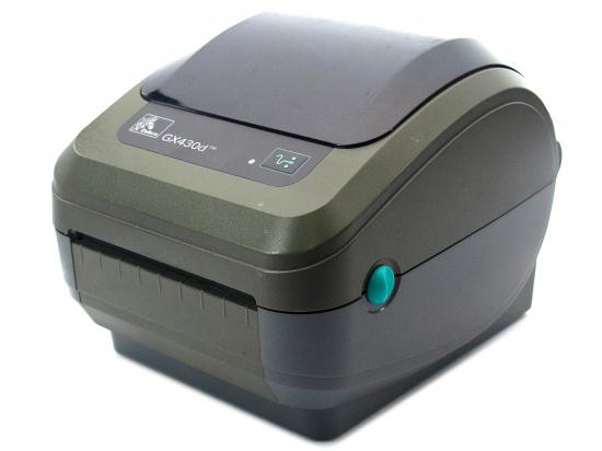 Zebra GX430D USB Parallel Serial Thermal Monochrome Label Printer (GX43-200310-00AK) - Black