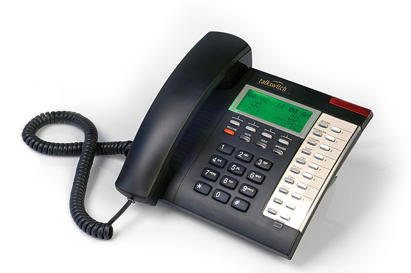 TalkSwitch TS-200 CT.TP001.002001 Single Line  Analog Display Phone 