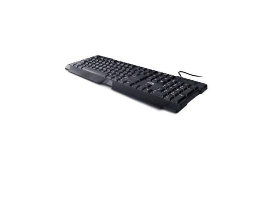 AST Kin-16 Black US Slim USB Wired Keyboard  