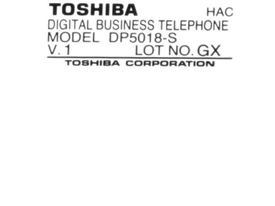Toshiba Strata DP5018-S 10-Button Non-Display Speakerphone Toshiba Strata DP5018-S 10-Button Non-Display Speakerphone