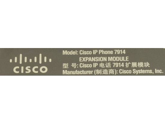 Cisco IP CP-7914 14-Button Expansion Module Cisco IP CP-7914 14-Button Expansion Module