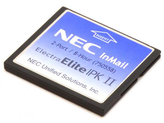 NEC Electra Elite IPK II 2 Port, 8 Hour InMail CompactFlash Card V1.2 (750558)