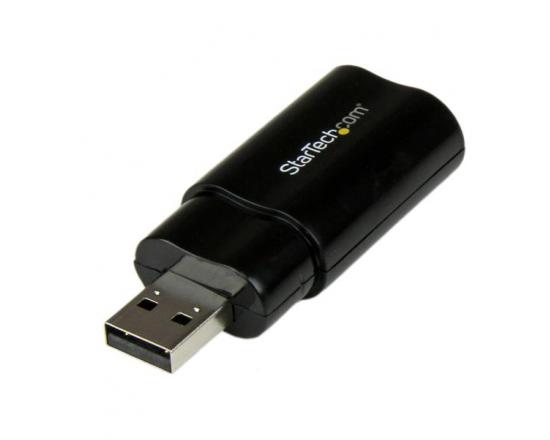 StarTech USB ICUSBAUDIOB Stereo Audio Adapter External Sound Card