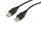 Generic USB Cable 2.0 Type A Male to Type A Male 3ft (Black)