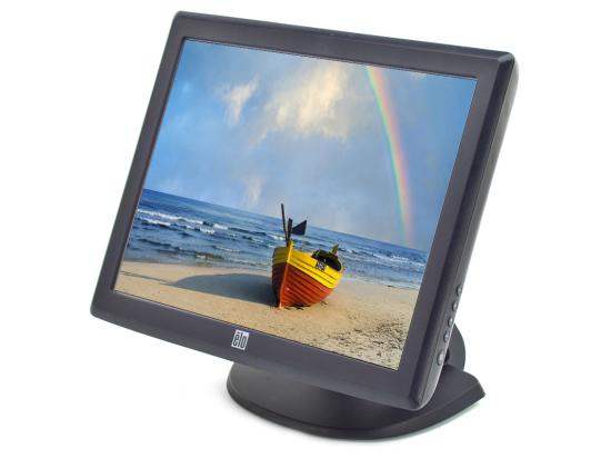 Elo ET1515L-7CWA-1-GY-G 15" Touchscreen Black LCD Monitor - Grade A