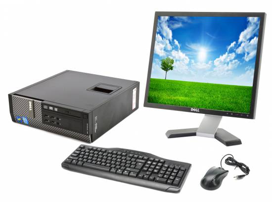 Dell 790 i5 Computer w/ 19" LCD monitor & Windows 10 - Complete System - Windows 10 - Grade A