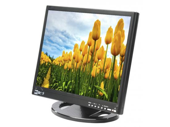 Mace MON-17LCD 17" Black LCD Monitor - Grade C - No Stand