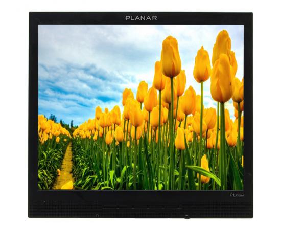 Planar PL1700M 17" Black LCD Monitor - Grade C - No Stand