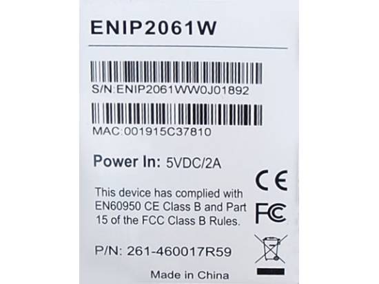 WIN eNet ENIP2061W Black IP Display Speakerphone - Grade A WIN eNet ENIP2061W Black IP Display Speakerphone - Grade A