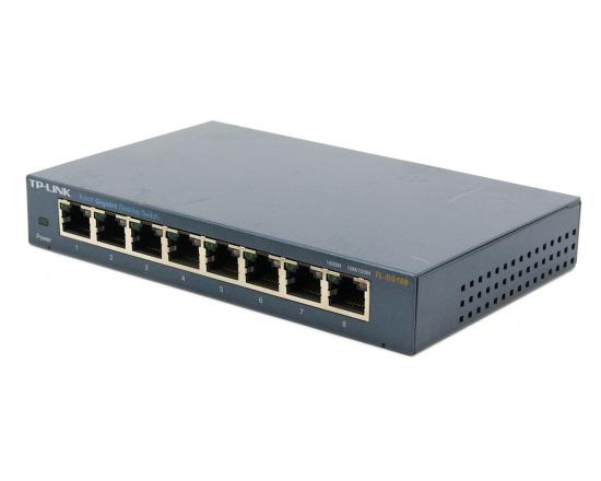 TP-LINK TL-SG108 8-Port 10/100/1000 Desktop Switch