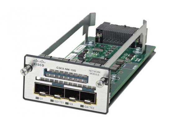 Cisco Catalyst C3KX-NM-10G 4-Port 10GbE SFP Network Module