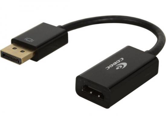 Coboc CL-AD-DP2HD-6-BK DP DisplayPort to HDMI Video Converter