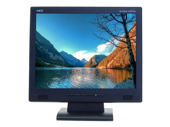 NEC LCD51VM 15" Black LCD Monitor - Grade A 