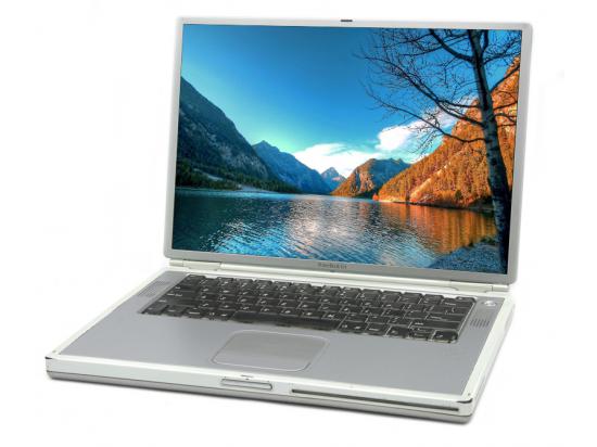 Apple PowerBook G4 15.2" Laptop PowerPC 7451 (G4) 800Mhz 1GB DDR No HDD