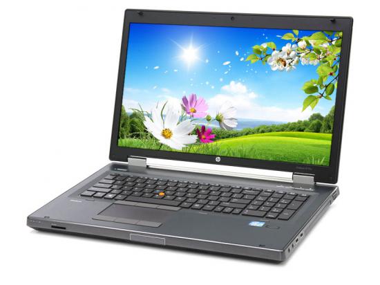 HP Elitebook 8770W 17.3" Laptop i7-3520M Windows 10 - Grade B
