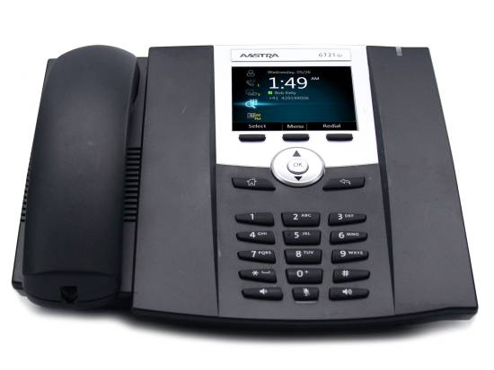 Aastra 6721ip 6-Button Black Phone - Grade A Aastra 6721ip 6-Button Black Phone - Grade A