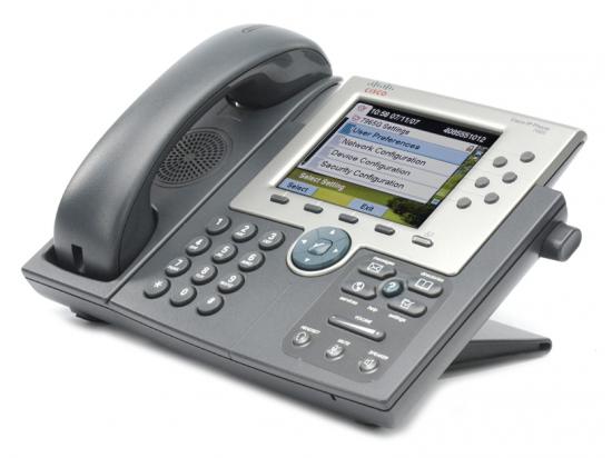 CISCO 7965 Corded Unified VoIP LCD Display Business Office Conference Telephone 