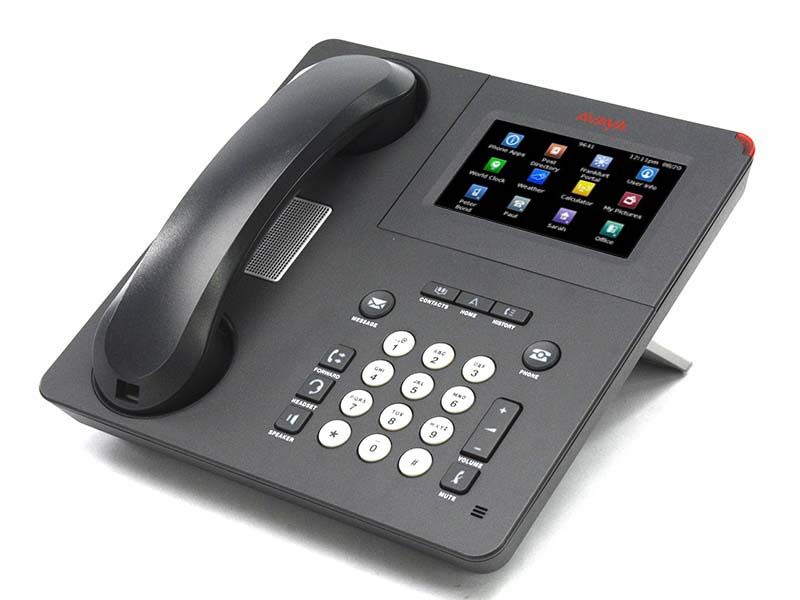 Avaya 9621G IP Touchscreen Display Phone With Text Keys