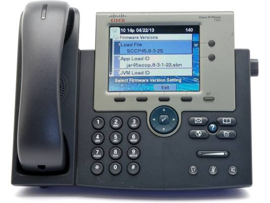 Cisco CP-7945G Charcoal IP Display Speakerphone - Grade B Cisco CP-7945G Charcoal IP Display Speakerphone - Grade B