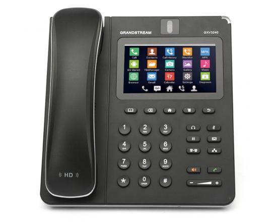 Grandstream GXV3240 6-Line Android PoE IP Video Phone (963-00026-19A) - Grade A Grandstream GXV3240 6-Line Android PoE IP Video Phone (963-00026-19A) - Grade A