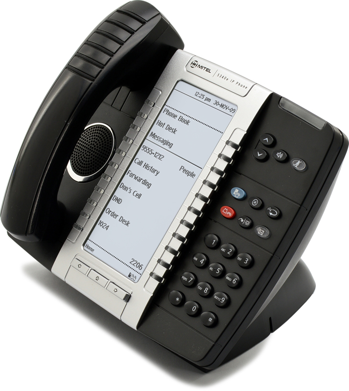 Quantities available 2 Mitel 5320 IP Phone with Stand and cord 