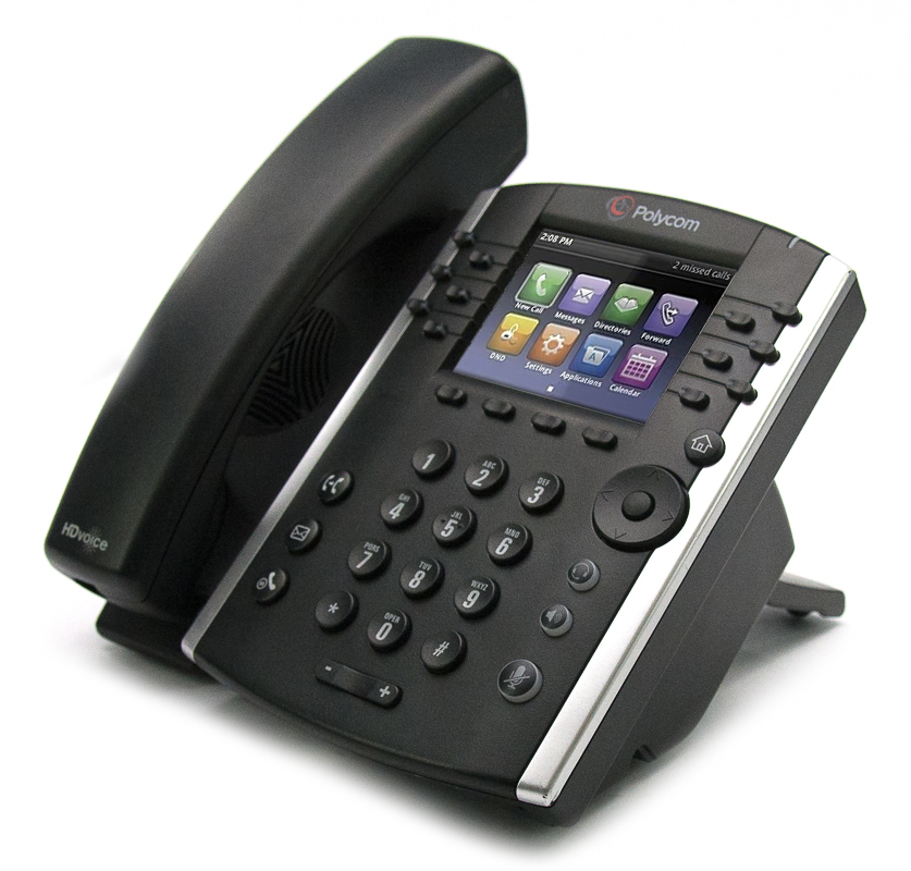 Polycom VVX Black HD Voice Technology Business Telephone Handsets Lot of 6 