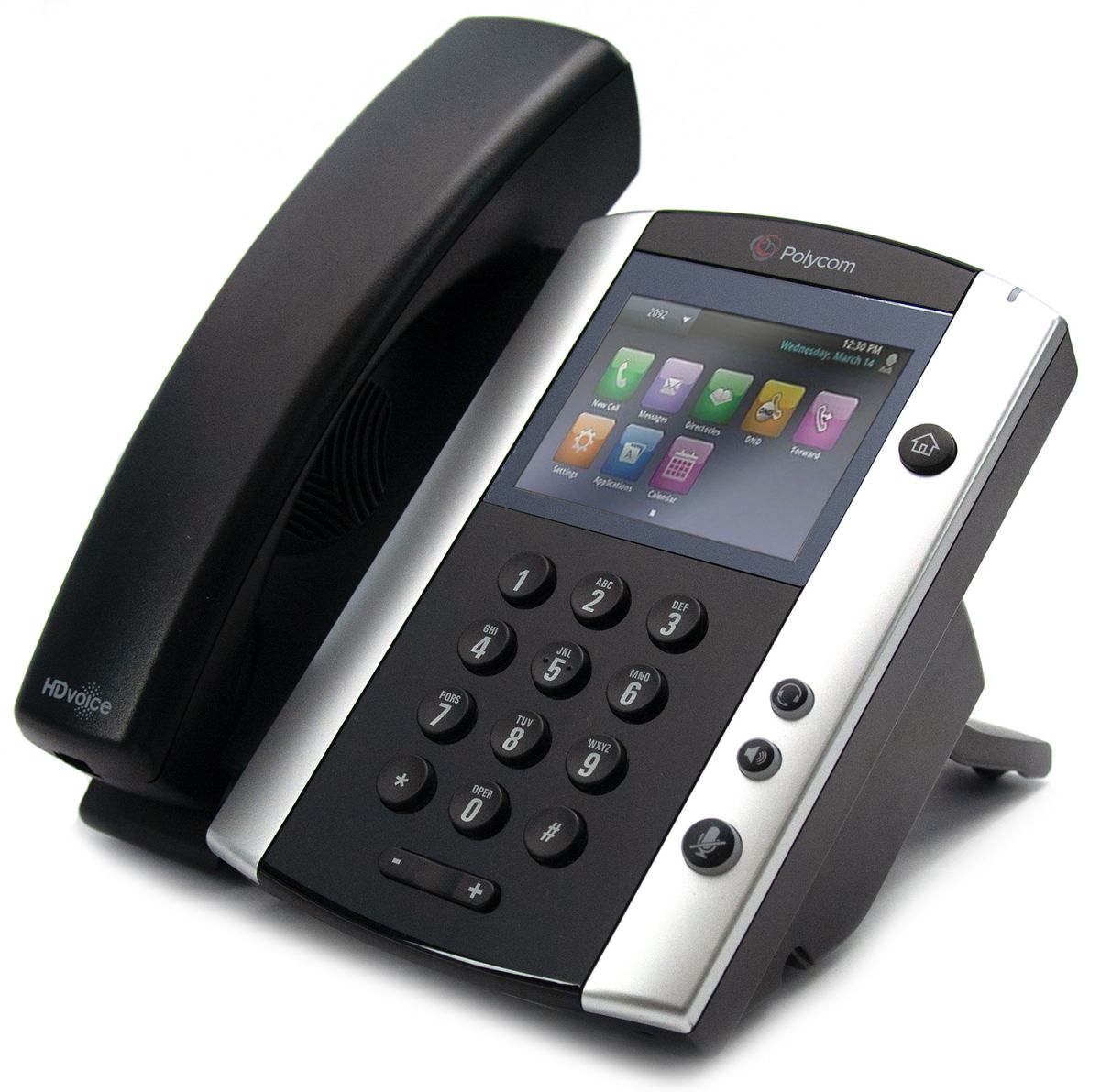 Black for sale online Polycom VVX 501 Business Media Phone 