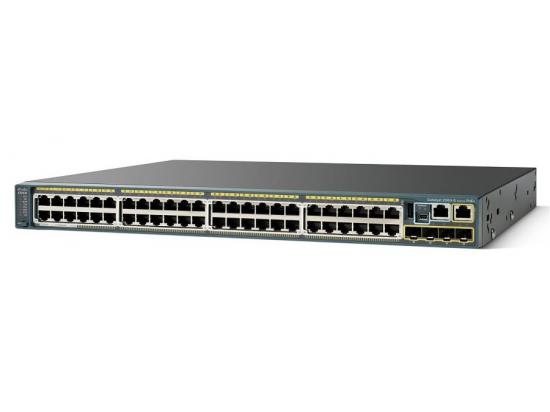 Cisco Catalyst WS-C2960S-48LPS-L 48-Port 10/100/1000 Managed Switch